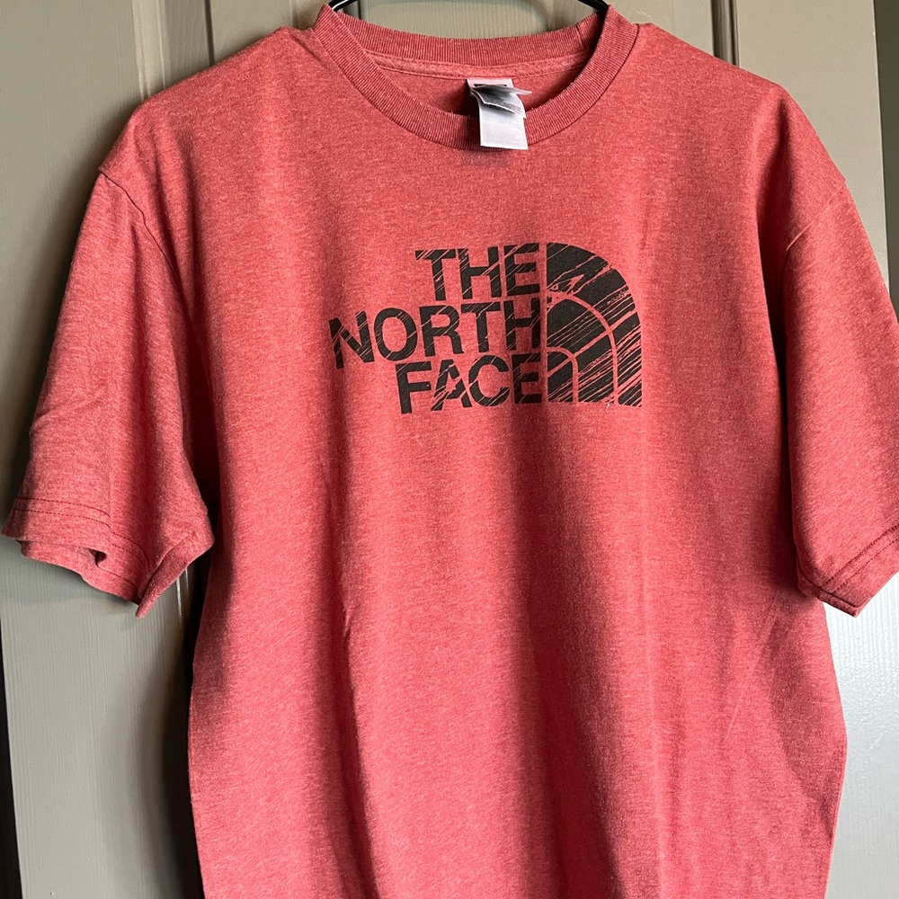 Light Red North Face Tee